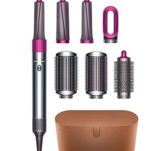 Dyson Hair Styling Set - Pink and Silver